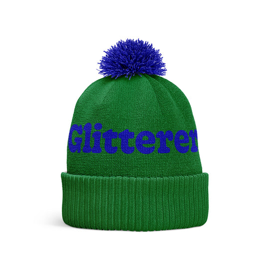 Logo Pom Beanie (Green)