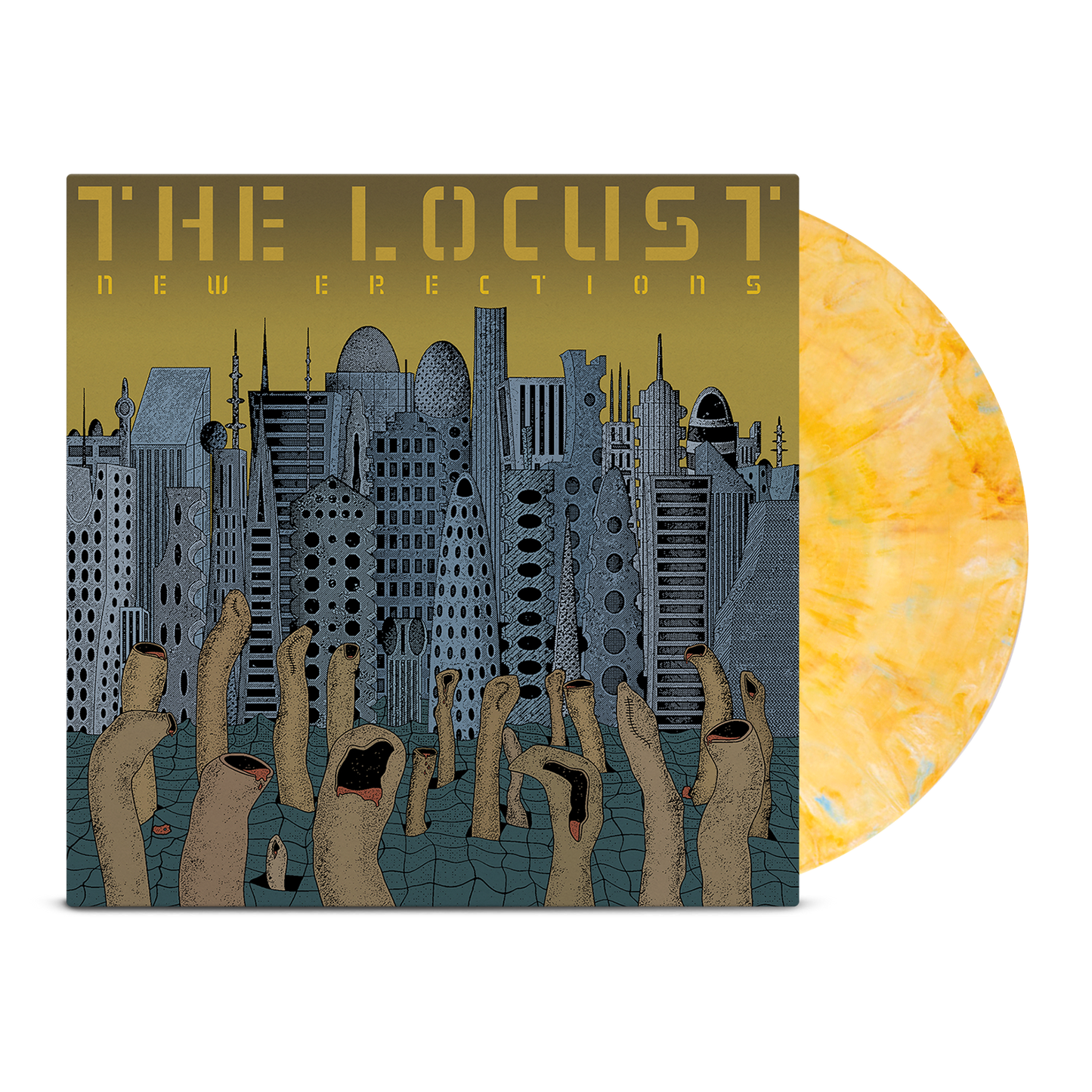 New Erections LP (Slum Service Yellow)