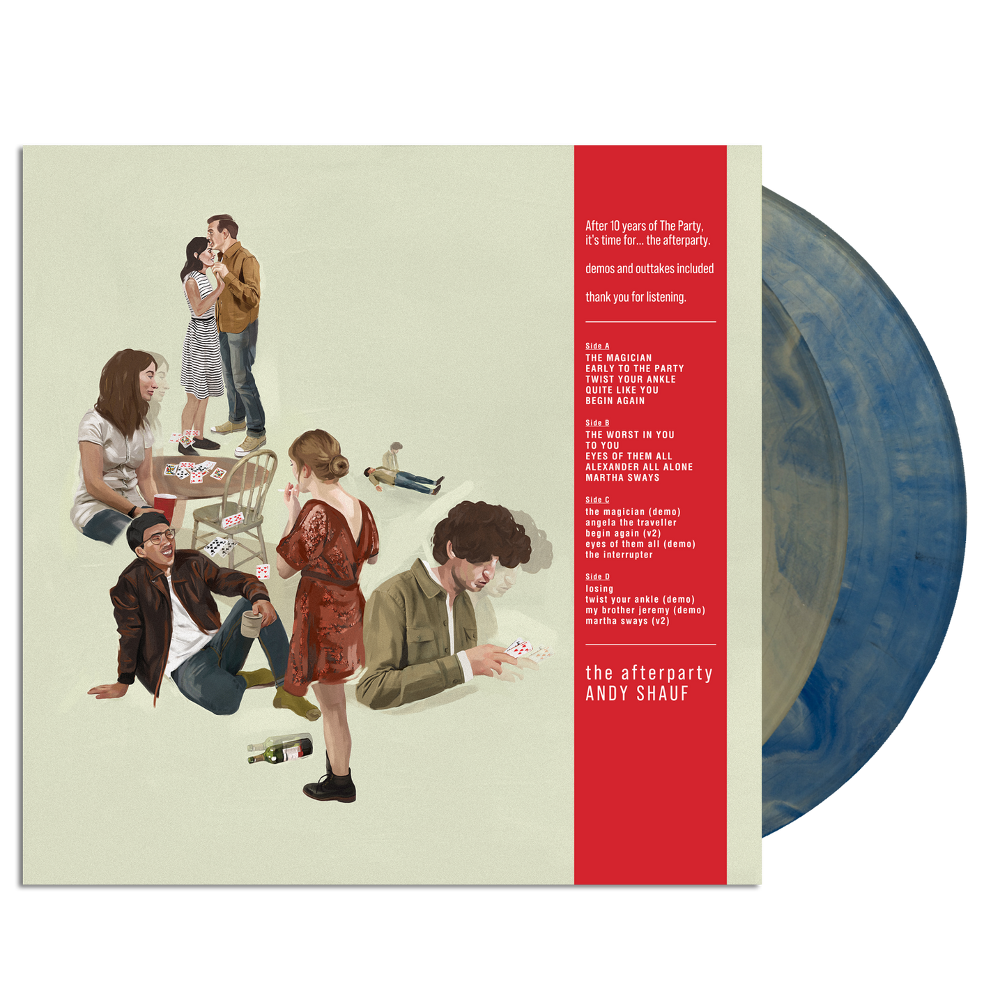 The Party (10th Anniversary Edition) 2xLP (Blue Bone Splash)