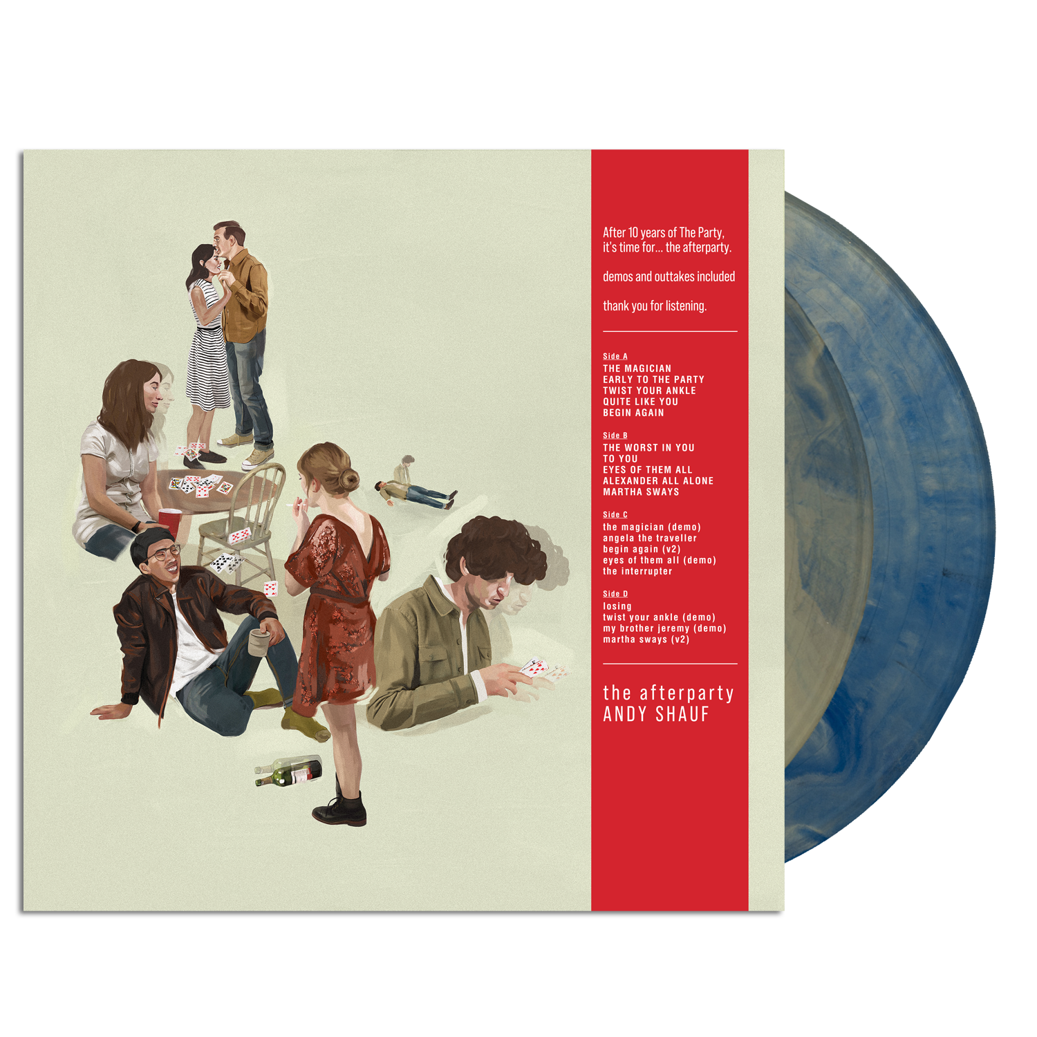 The Party (10th Anniversary Edition) 2xLP (Blue Bone Splash)