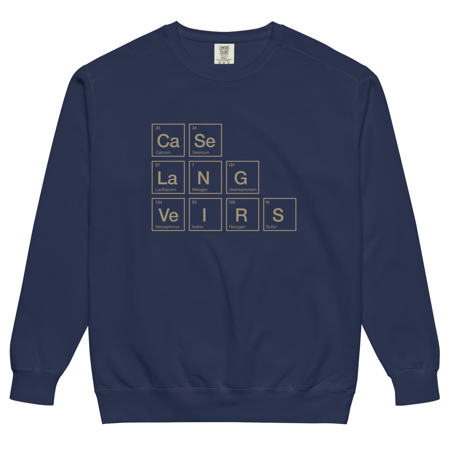 Atomic Number Sweatshirt (Navy)