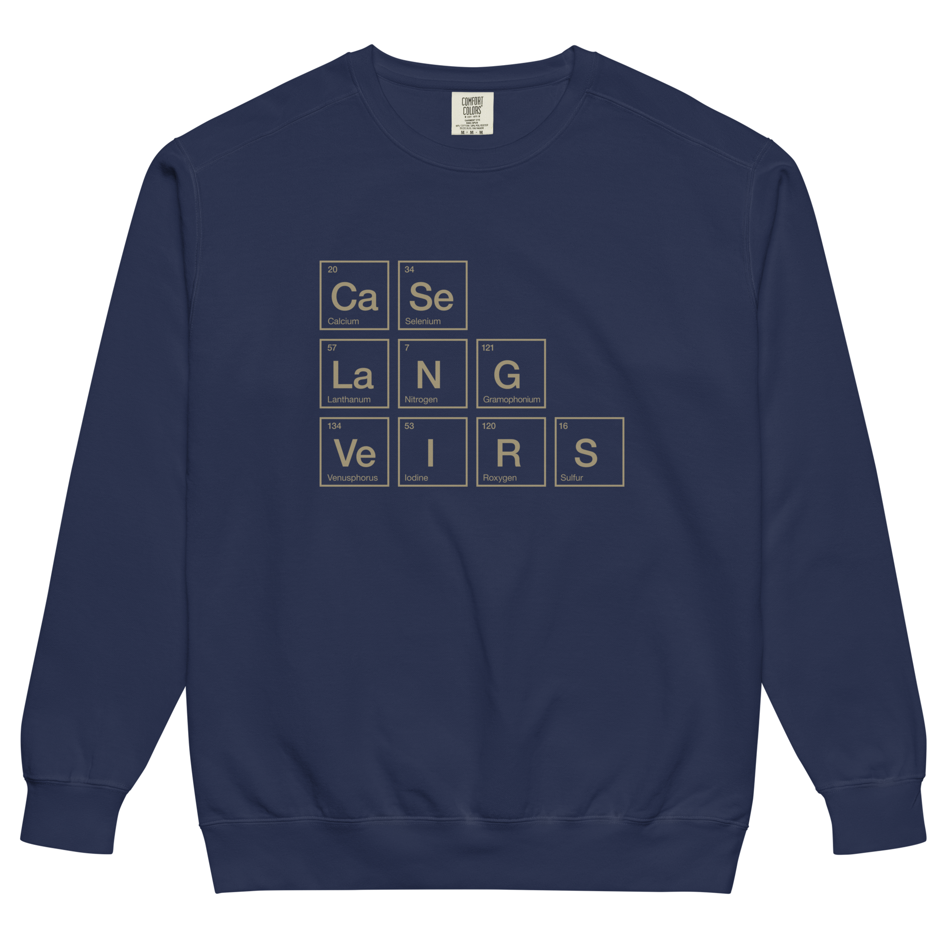Atomic Number Sweatshirt (Navy)